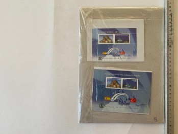 Türkiye – İspanya Medeniyetler İttifakı 2 Blok 1 FDC 3 adet Kart