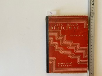 Bir İçim Su – Refik Halid (Ciltli)