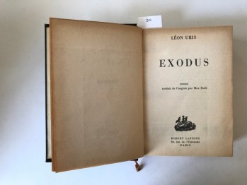 Exodus – Leon Uris (Ciltli)