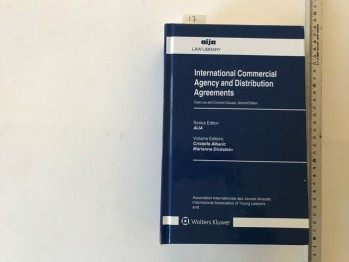 İnternational  Commercial  Agency  and Distribution Agreements (Ciltli)