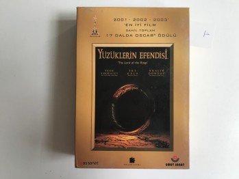 Yüzüklerin Efendisi The Lord of the Rings (Kutulu, 3 DVD)