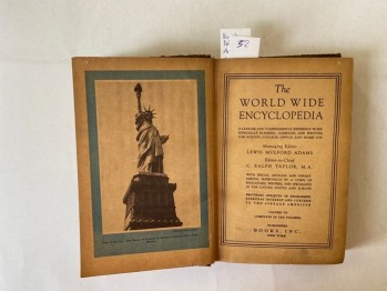 Büyük Dünya Ansiklopedisi (Ciltli, İngilizce) Cilt:7 – Books.inc 1956,
