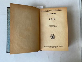 Tais – Anatole France (Ciltli)
