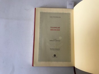 Tılsımlar Mecmuası – Bediüzzaman Said Nursi, Altınbaşak, İstanbul, 2009 (Ciltli,Osmanlıca)