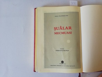 Şualar – Bediüzzaman Said Nursi, Altınbaşak, İsatanbul, 2008 (Ciltli,Osmanlıca)