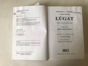 Osmanlıca- Türkçe Ansiklopedik Lugat – Ferit Develioğlu