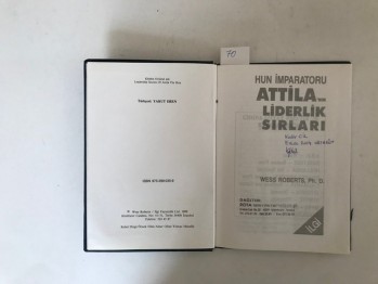 Attila’nın Liderlik Sırları-Wess Roberts(Ciltli)