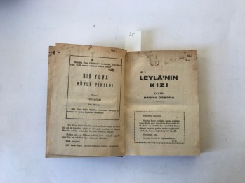 Leyla’nın Kızı-Hadiye Özbora /FG,1944,140 s. (Ciltli)