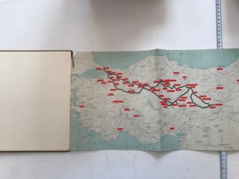 Anadolu’nun Kervansaray Yollarında-Jule Boehrınger, (Haritalıdır) (Ciltli)