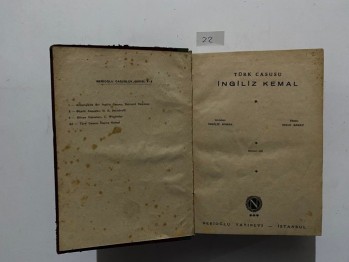 Türk Casusu İngliliz Kemal –Recai Sanay /Nebioğlu,575 s. (Ciltli)