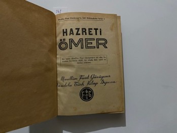 Hazreti Ömer  (ciltli)