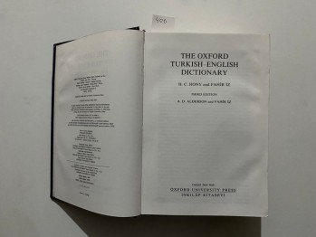 The Oxford Turkish Dictionary (Ciltli)