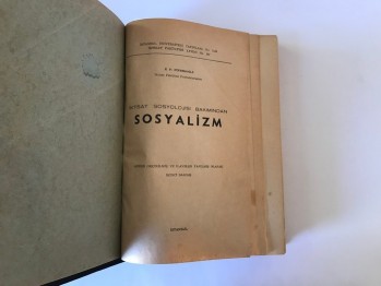İktisat Sosyolojisi Bakımından Sosyalizm – Z.F. Fındıkoğlu (Ciltli)