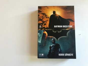 Batman Başlıyor, Kara Şövalye 2 Adet DVD (Kutulu)