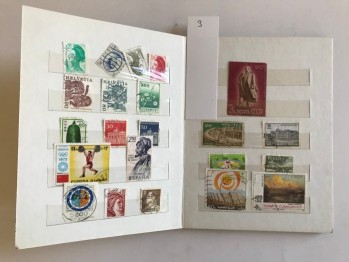 113 Adet Muhtelif Albümlü Pul
