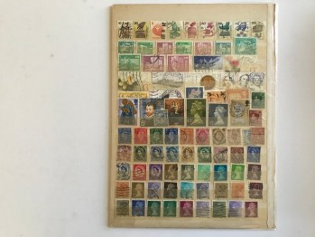 180 Adet Alman ve İngiliz Pulları
