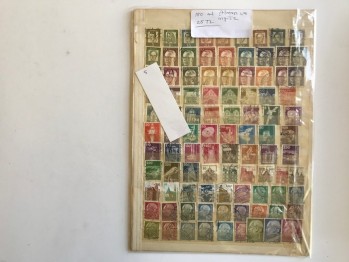 180 Adet Alman ve İngiliz Pulları