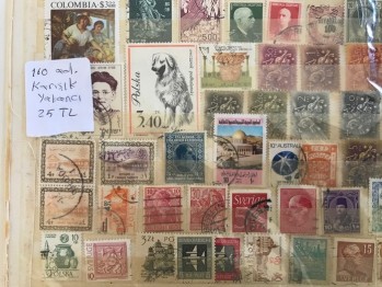 160 Adet Karışık Yabancı Pullar