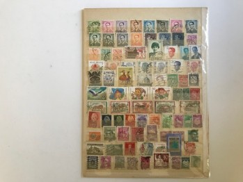 160 Adet Karışık Yabancı Pullar