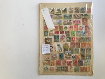 160 Adet Karışık Yabancı Pullar