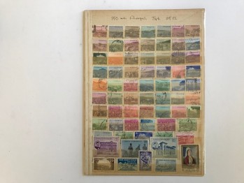 150 Adet Damgalı Türk Pulları