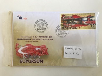 15 Temmuz Şehitler Günü Pulu