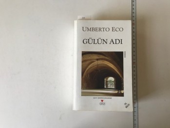 Gülün Adı – Umberto Eco, Can, 2014, 732 s.