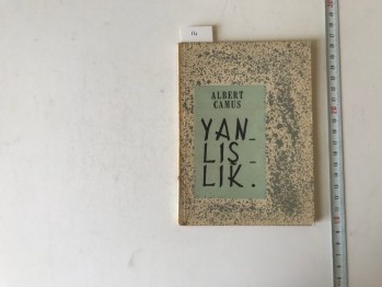 Yanlışlık – Albert Camus,Çeviren: Ferid Edgü, Ataç, 1960, 47 s.