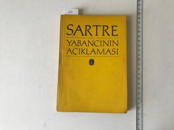 Yabancının Açıklaması – Sartre,  De, 1965, 111 s.