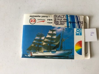Sualtı/Şövalye Adası/Kaya Havuzları/Antik Liman Kalıntıları Albümlü Fotoğraflar (25 adet), Ağustos 1992