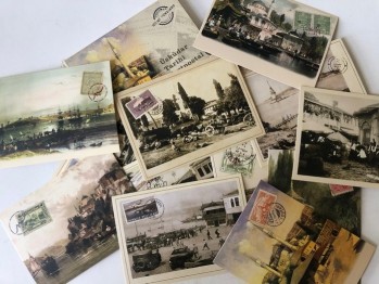 Üsküdar Tarihi Kartpostal Seti (Karttaki Pullar Baskıdır)/12 adet