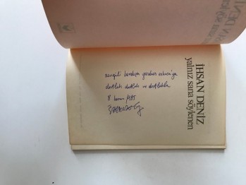 Yalnız Sana Söylenen – İhsan Deniz / İmzalı
