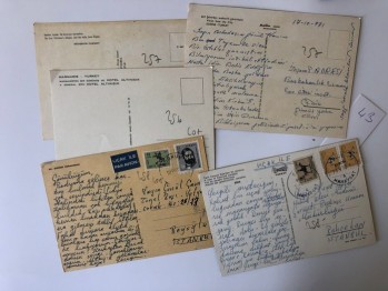 İstanbul/İstanbul/Nevşehir/Marmaris/Edirne Kartpostal-6 Adet Pullu