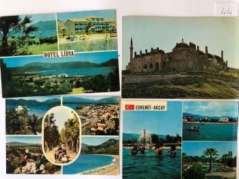 Eskişehir/Erdemit/Marmaris/Fethiye/Bozcaada Kartpostal-1 Adet Pullu
