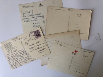 Eskişehir/Erdemit/Marmaris/Fethiye/Bozcaada Kartpostal-1 Adet Pullu