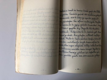 Bora Etker’e Ait Ansiklopedi Kaynaklı El Yazması Not Defteri
