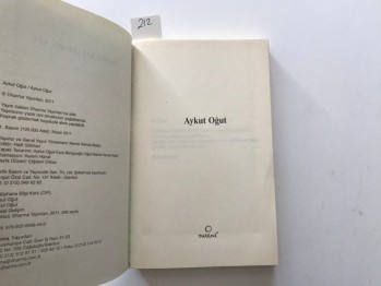 Benim Kitabımın Adı – Aykut Oğut
