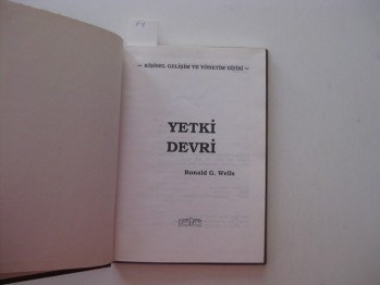 Yetki Devri-Ronald G.Wells(Ciltli)
