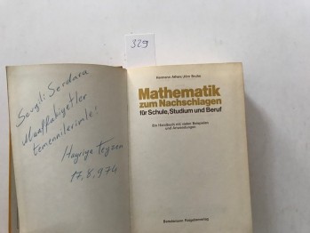 Mathematik zum Nachschlagen – Herman Athen, Jöhn Bruhn (ciltli)