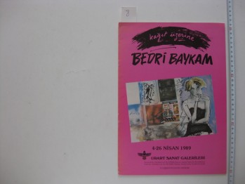 Kağıt Üzerine Bedri Baykam-14 s.