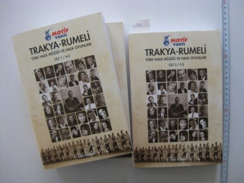 Trakya-Rumeli Türk Halk Müziği Ve Halk Oyunları –Salih Turhan/Motif Vakfı,2017(Cilt 1-2-3)