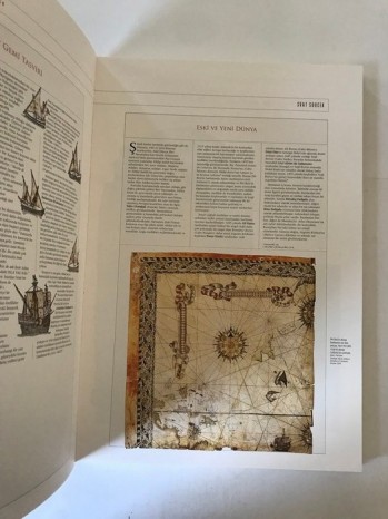 Piri Reis 1513 Dünya Harita XIII. Y.Y. Sonrası İslam - Osmanlı Haritacılığı, Zenginleştirilmiş Gerçek Teknikleriyle / Boyut,  262 s.
