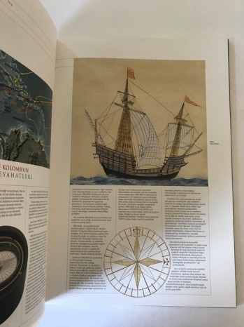 Piri Reis 1513 Dünya Harita XIII. Y.Y. Sonrası İslam - Osmanlı Haritacılığı, Zenginleştirilmiş Gerçek Teknikleriyle / Boyut,  262 s.