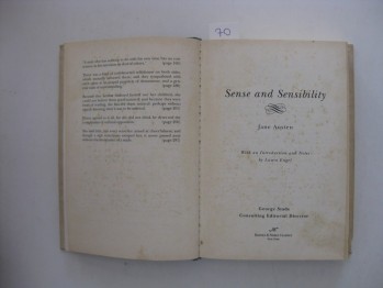 Sense De Sensibility-Jane Austen/Barnes Noble Classıcs,2003, 325 s. (Ciltli)