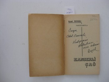 Kanserli Çağ –Aysel Payaslı (İmzalı )
