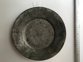 Osmanlı Dönemi Bakır Tabak/23,5x5