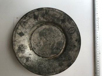 Osmanlı Dönemi Bakır Tabak/26x6