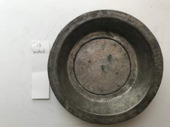 Osmanlı Dönemi Bakır Tabak/19,5x3