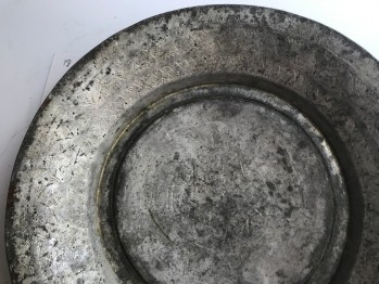 Osmanlı Dönemi Bakır Tabak/28x6