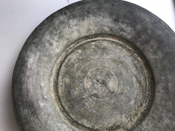 Osmanlı Dönemi Bakır Tabak/34,5x7,5